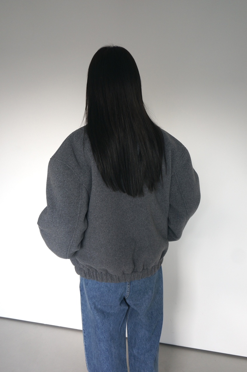 OURS韓國代購㊣女裝新品人氣熱賣25秋冬時尚推薦休閑夾克羊毛OURS夾克