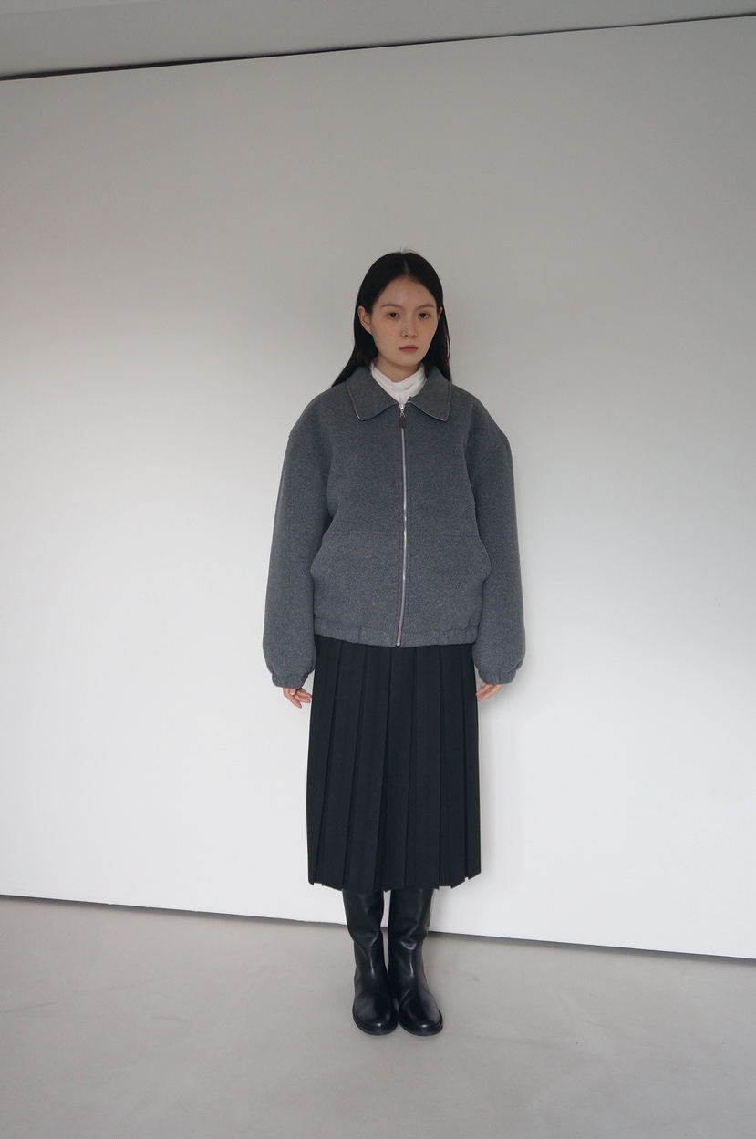 OURS韓國代購㊣女裝新品人氣熱賣25秋冬時尚推薦休閑夾克羊毛OURS夾克