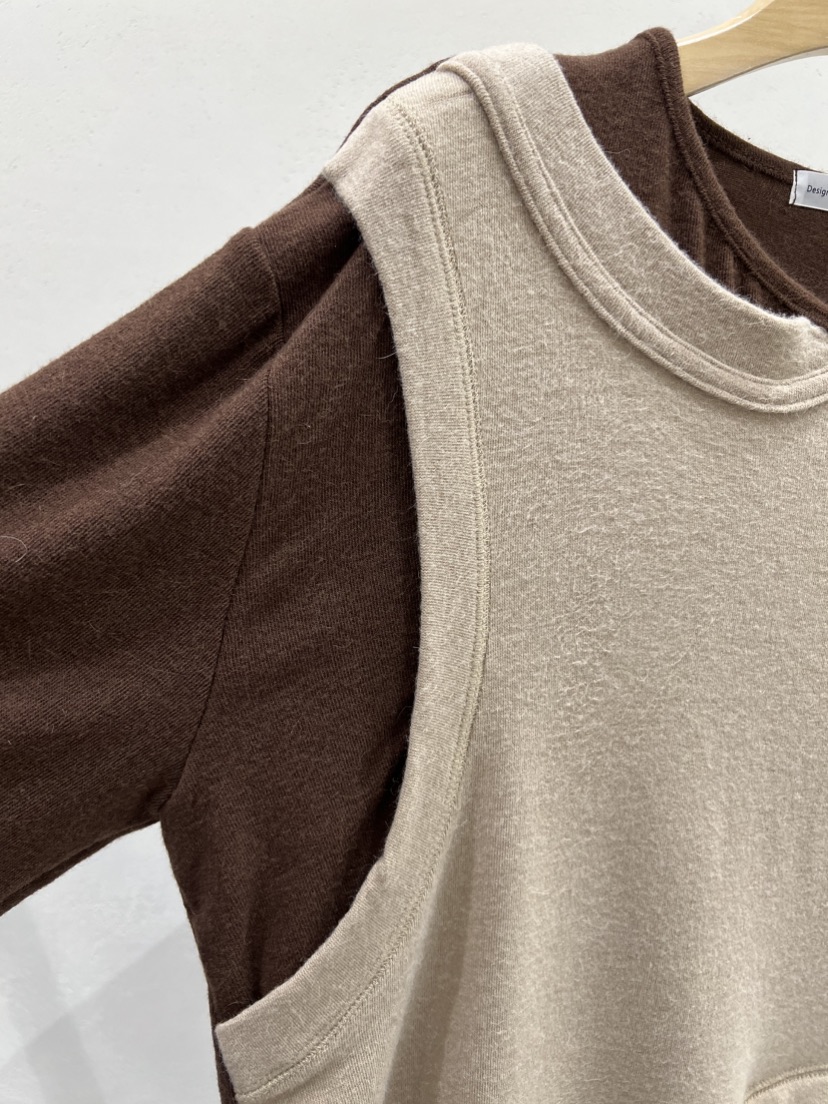 SHIRRING東大門㊣實拍女士新品25秋冬時尚人氣休閑推薦長袖T恤SHIRRING長袖T恤