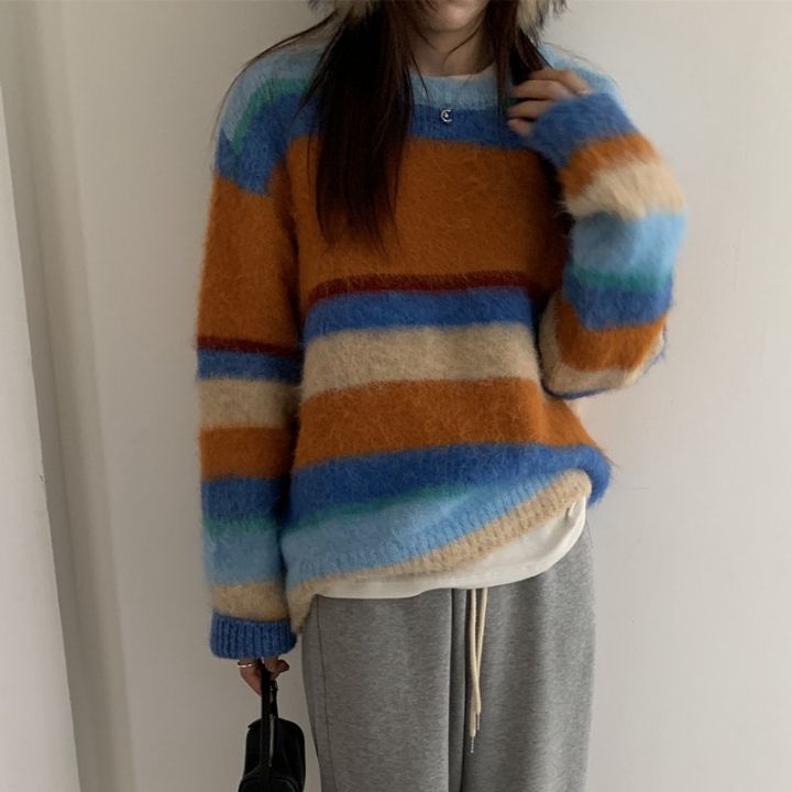 STAY HERE東大門㊣實拍女士新款職業25秋冬時尚人氣針織衫STAY HERE針織衫圖色1