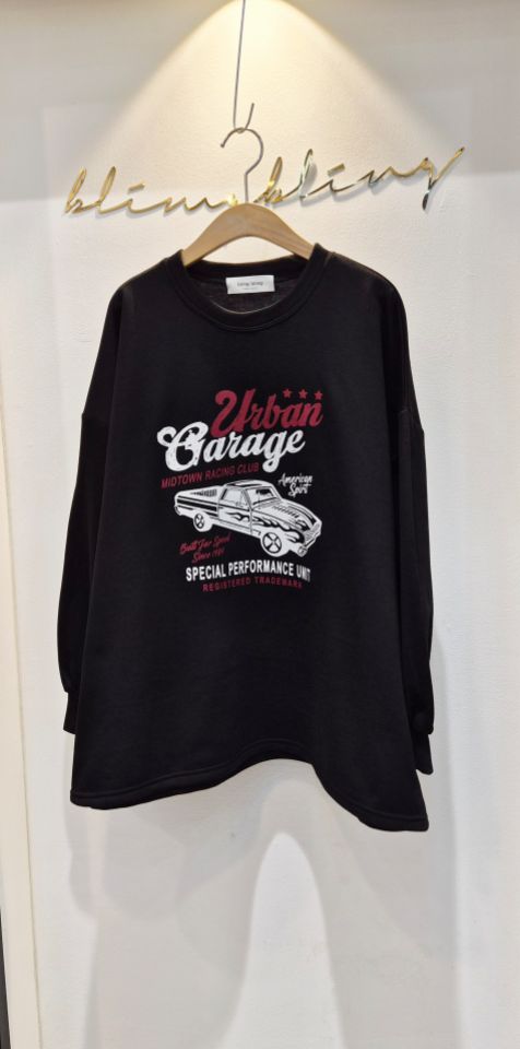 BLING BLING-S韓國代購㊣女士新品時尚推薦職業長袖T恤加絨BLING BLING-S長袖T恤圖色1