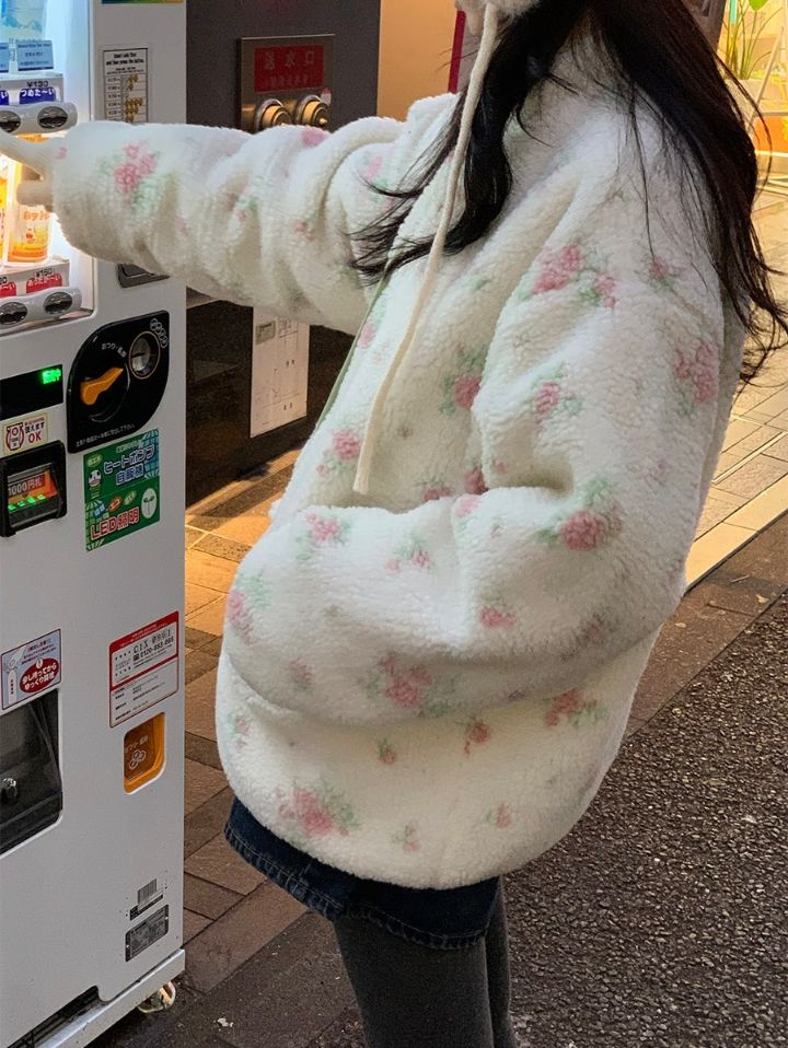 STAY HERE東大門㊣實拍女裝新品時尚職業熱賣25秋冬夾克絨STAY HERE夾克