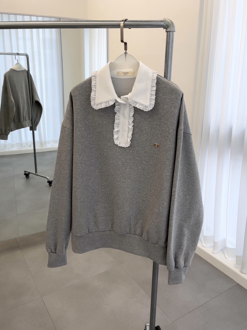 J CRANE-A東大門㊣代購女裝新款熱賣時尚休閑職業25秋冬衛衣J CRANE衛衣圖色3