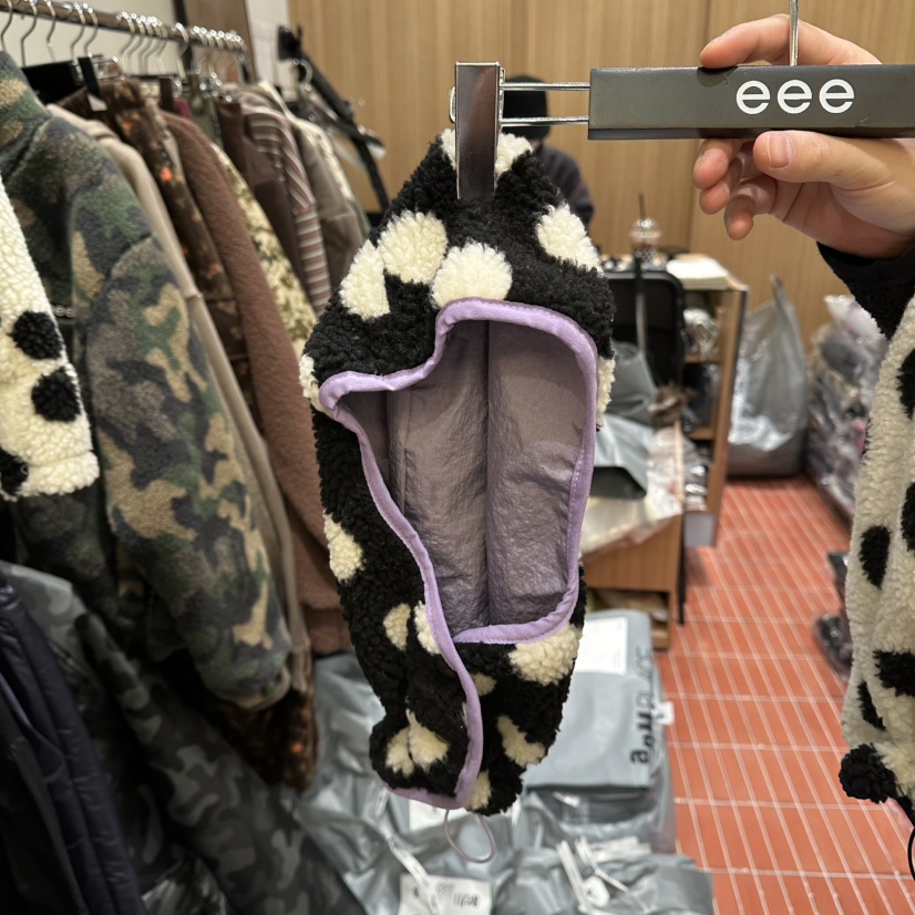 E/E/E韓國代購㊣女士新款熱賣時尚25秋冬職業推薦帽子兩面E/E/E帽子