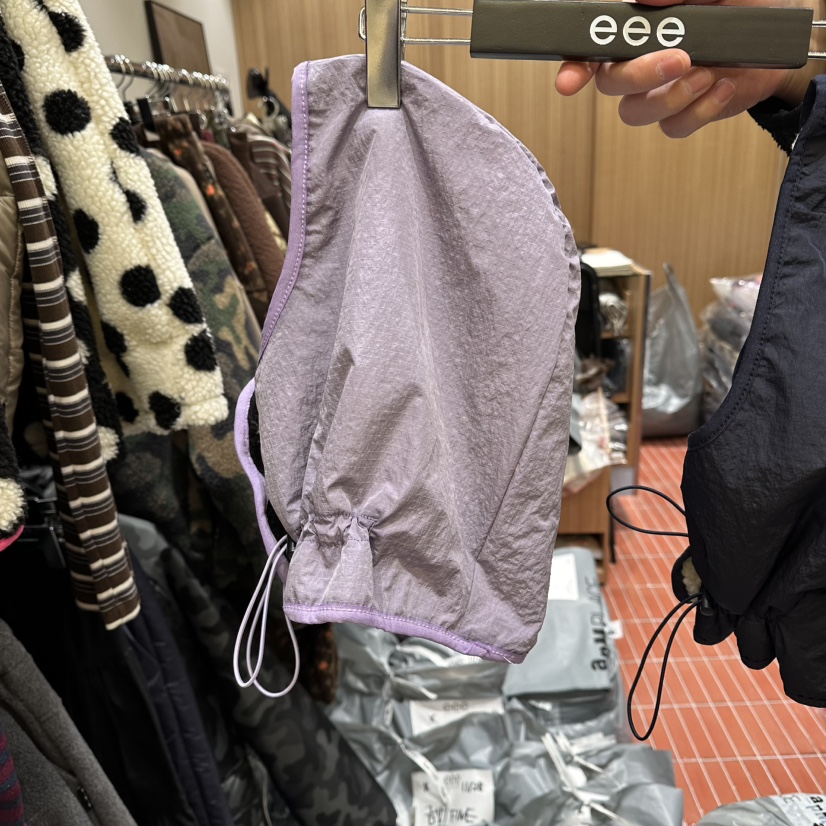 E/E/E韓國代購㊣女士新款熱賣時尚25秋冬職業推薦帽子兩面E/E/E帽子圖色1