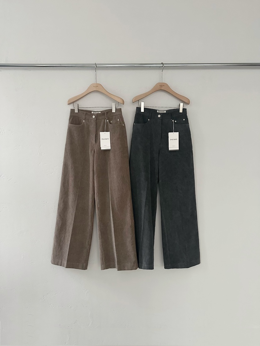 2ND GATE東大門㊣代購女士新品時尚休閑人氣職業熱賣休閑褲2ND GATE休閑褲