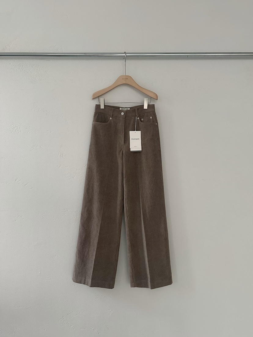 2ND GATE東大門㊣代購女士新品時尚休閑人氣職業熱賣休閑褲2ND GATE休閑褲圖色1