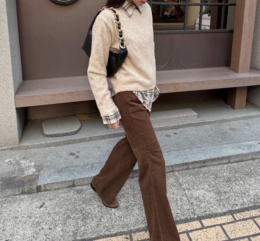 LUMIPLE東大門㊣代購女裝新品推薦職業熱賣25秋冬針織衫羊毛混紡LUMIPLE針織衫