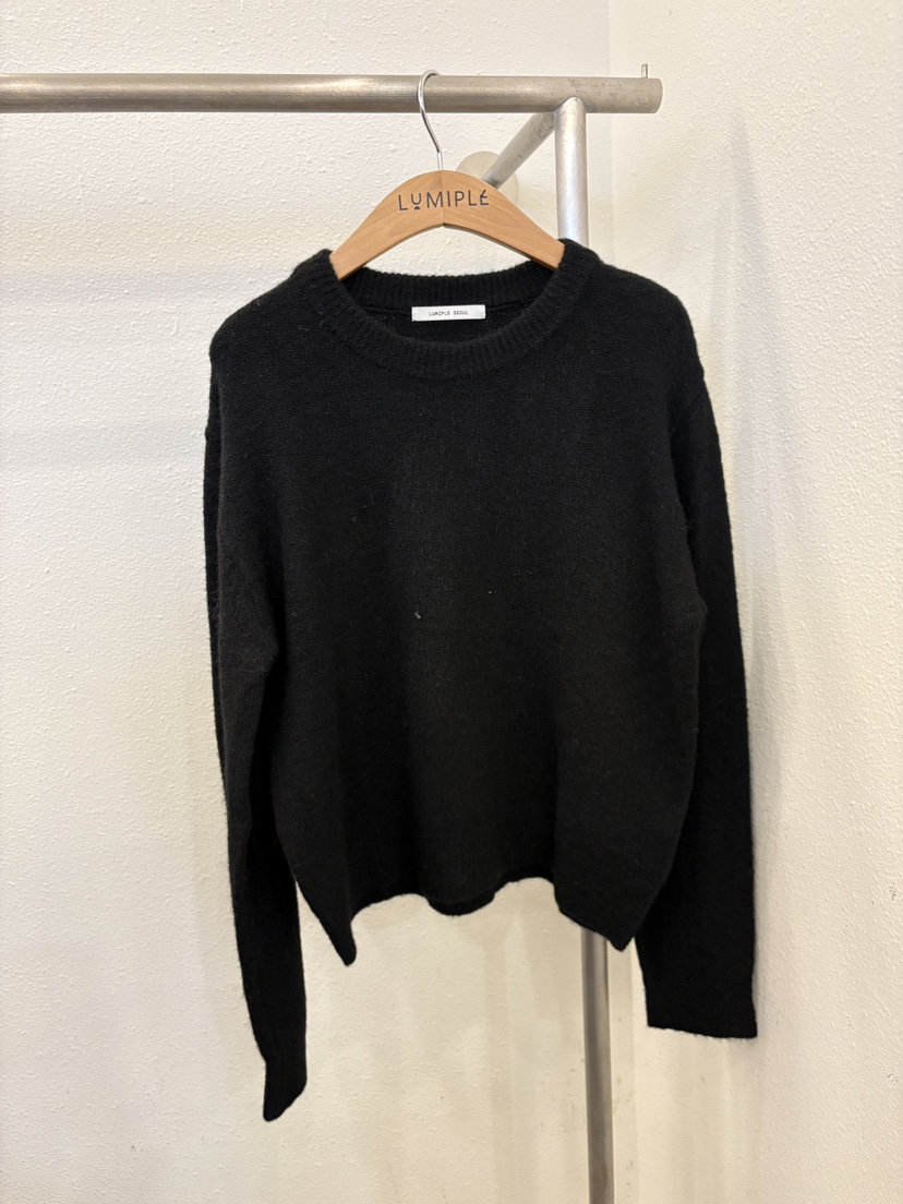 LUMIPLE東大門㊣代購女裝新品推薦職業熱賣25秋冬針織衫羊毛混紡LUMIPLE針織衫圖色3