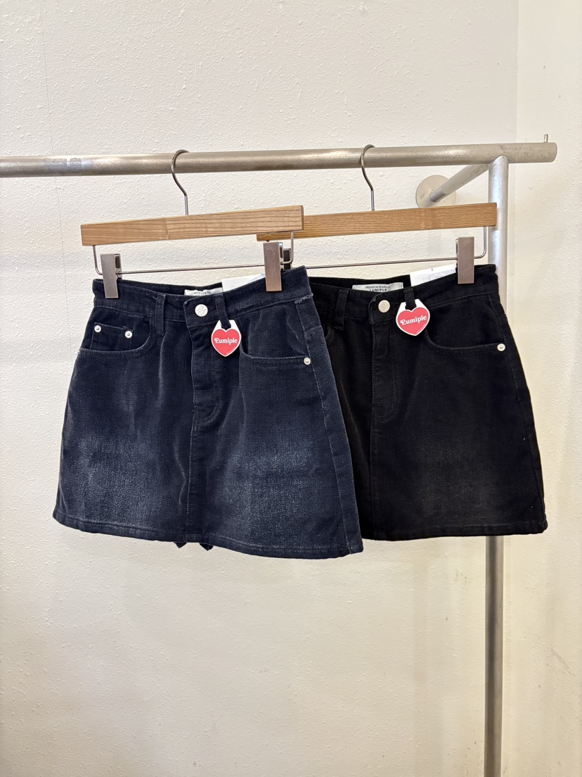 LUMIPLE東大門㊣實拍女裝新款時尚人氣熱賣職業推薦休閑短裙LUMIPLE短裙