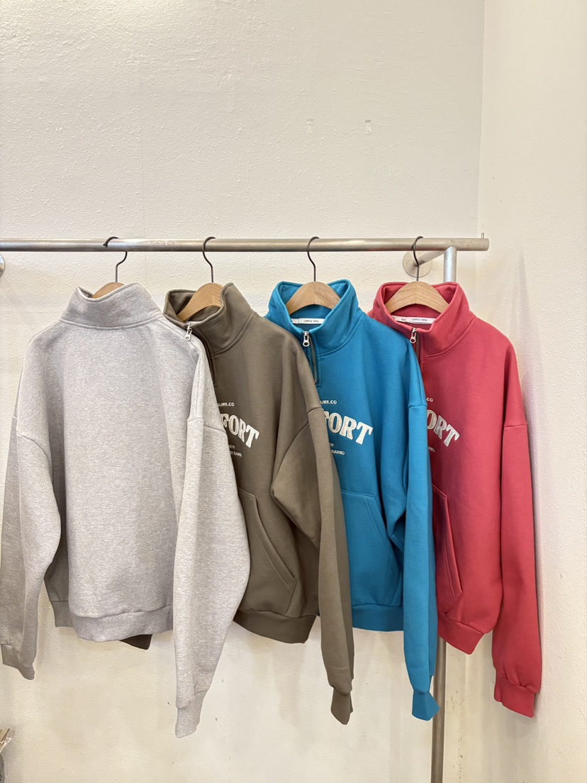 LUMIPLE東大門㊣實拍女裝新款人氣時尚25秋冬熱賣職業衛衣拉鏈LUMIPLE衛衣