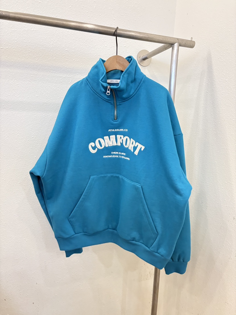 LUMIPLE東大門㊣實拍女裝新款人氣時尚25秋冬熱賣職業衛衣拉鏈LUMIPLE衛衣圖色2