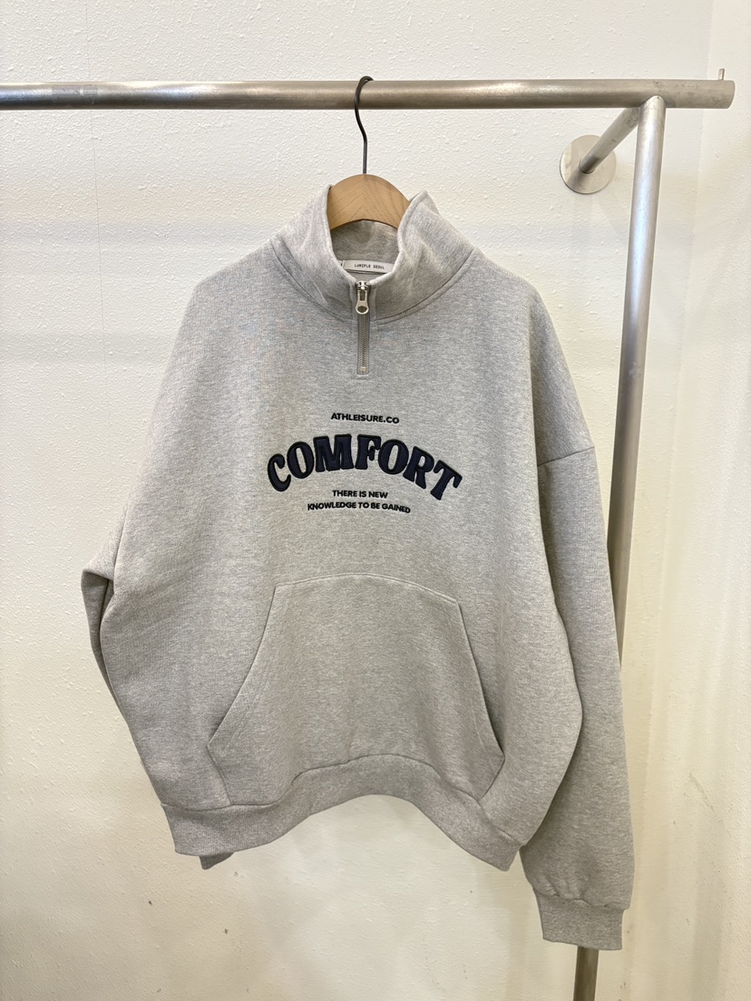 LUMIPLE東大門㊣實拍女裝新款人氣時尚25秋冬熱賣職業衛衣拉鏈LUMIPLE衛衣圖色3