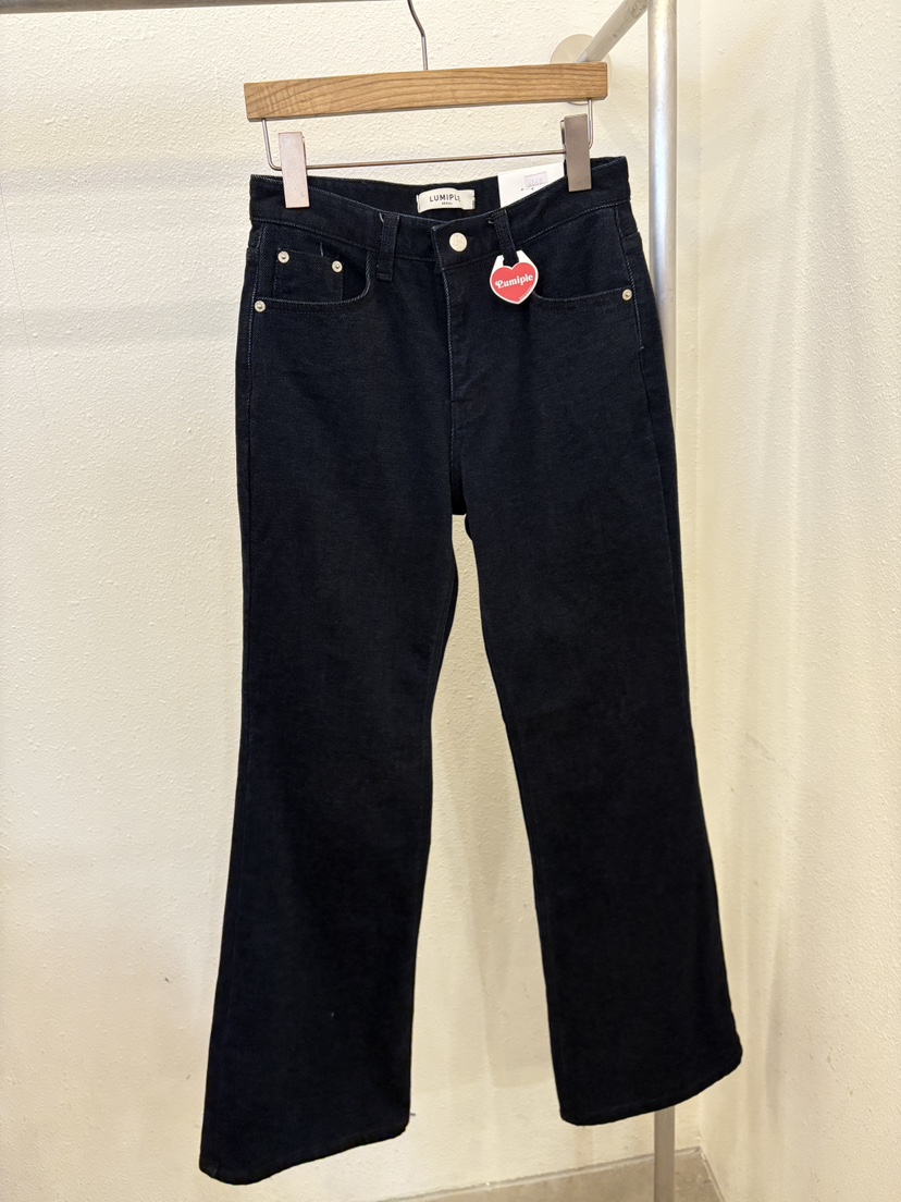 LUMIPLE東大門㊣直郵女裝新品時尚職業休閑熱賣25秋冬休閑褲LUMIPLE休閑褲圖色1深藍色