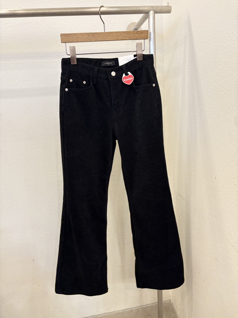 LUMIPLE東大門㊣直郵女裝新品時尚職業休閑熱賣25秋冬休閑褲LUMIPLE休閑褲圖色2黑色