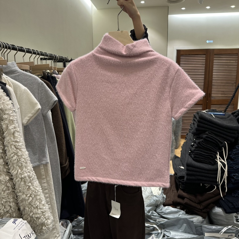 GILLI東大門㊣實拍女士新品推薦時尚25秋冬熱賣休閑職業T恤GILLIT恤圖色3