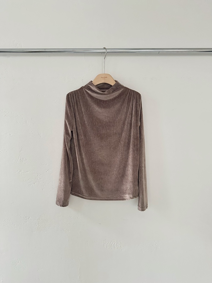 2ND GATE東大門㊣直郵女士新品熱賣休閑人氣長袖T恤天鵝絨2ND GATE長袖T恤圖色4