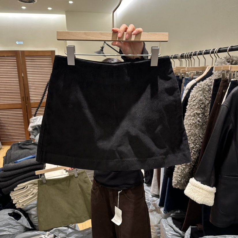 GILLI東大門㊣代購女士新品人氣職業推薦時尚休閑裙褲燈心絨GILLI裙褲圖色2