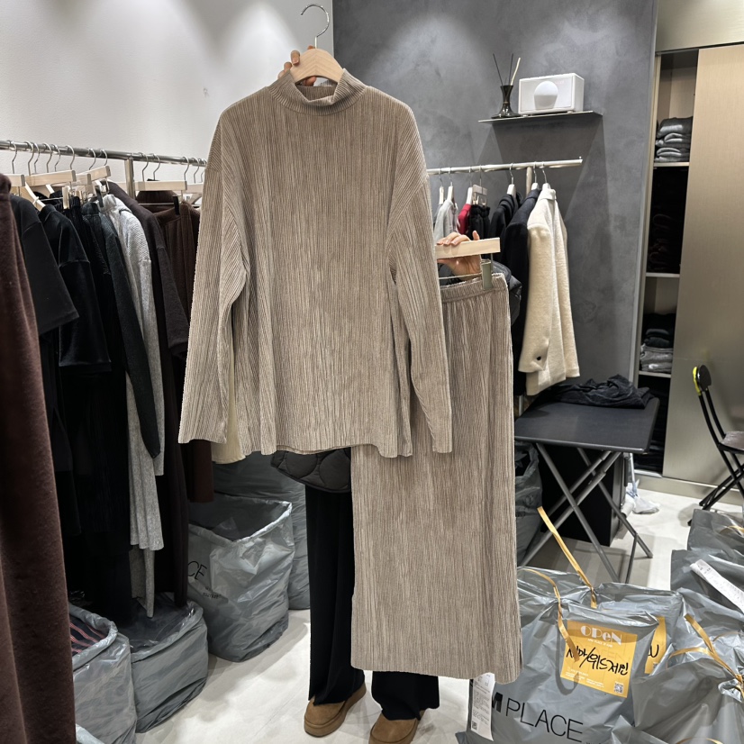 OPEN東大門㊣代購女士新款熱賣人氣25秋冬推薦職業套裝套裝OPEN套裝圖色1