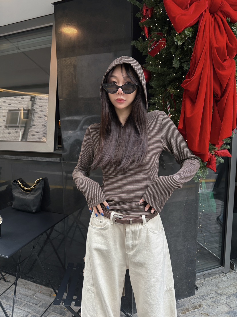 LUMIPLE東大門㊣實拍女士新品時尚人氣25秋冬熱賣衛衣連帽衫LUMIPLE衛衣