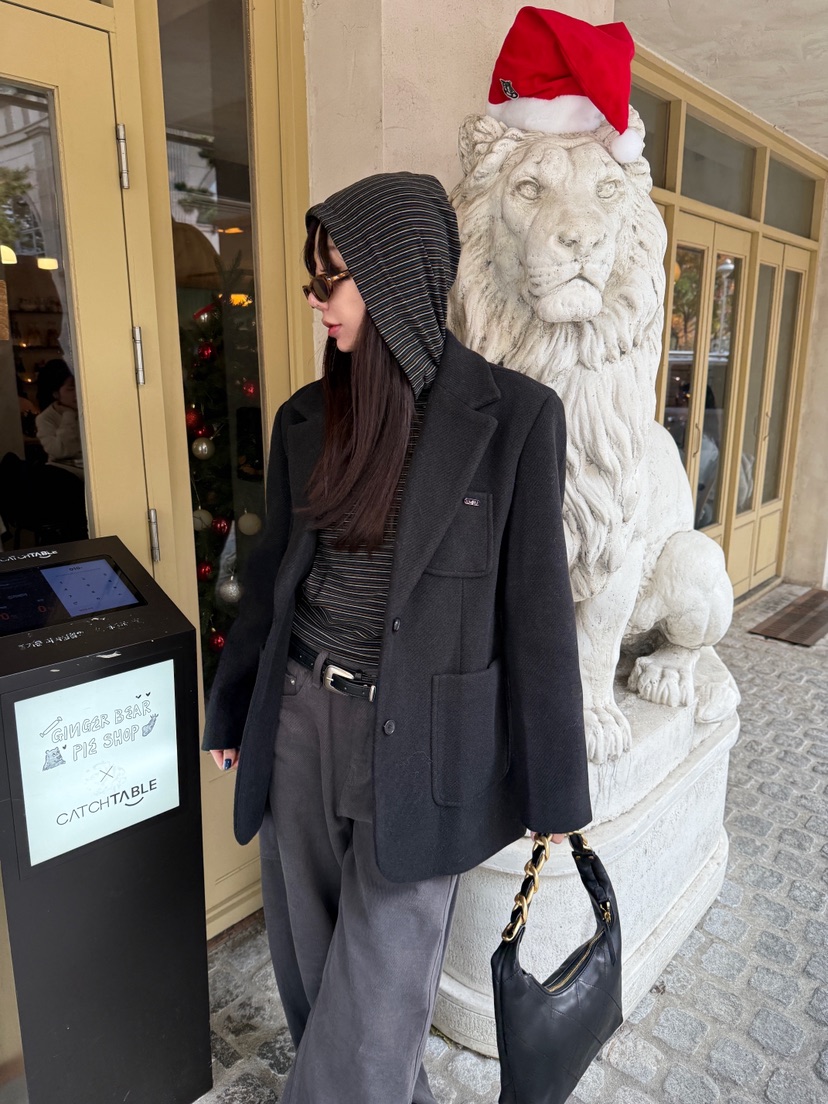 LUMIPLE東大門㊣實拍女士新品時尚人氣25秋冬熱賣衛衣連帽衫LUMIPLE衛衣