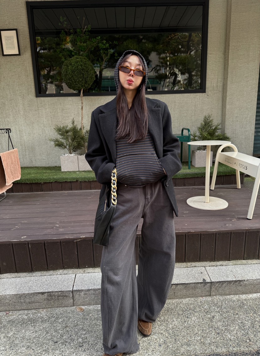 LUMIPLE東大門㊣實拍女士新品時尚人氣25秋冬熱賣衛衣連帽衫LUMIPLE衛衣