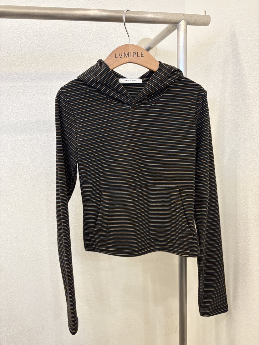 LUMIPLE東大門㊣實拍女士新品時尚人氣25秋冬熱賣衛衣連帽衫LUMIPLE衛衣圖色2