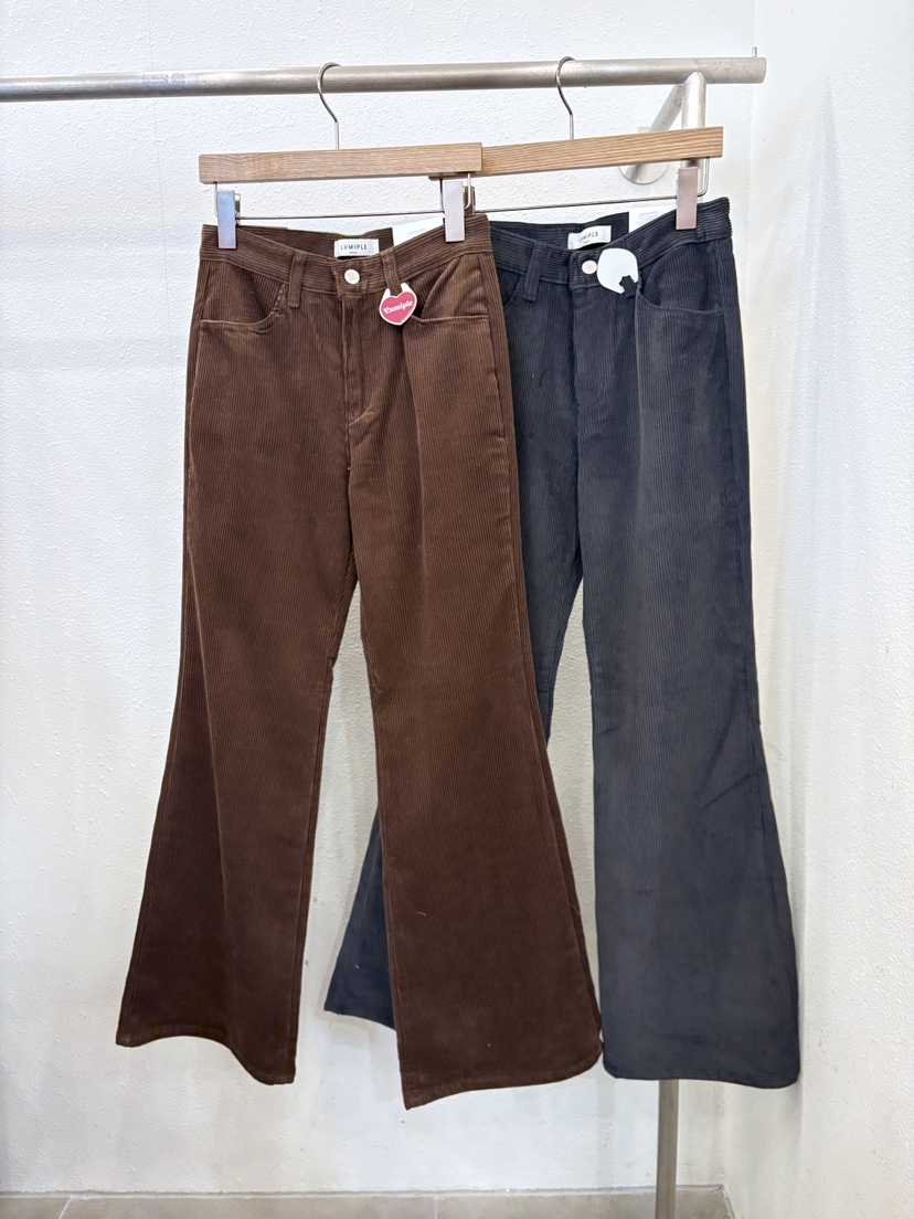 LUMIPLE韓國直郵㊣女士新品人氣職業推薦休閑熱賣25秋冬休閑褲LUMIPLE休閑褲