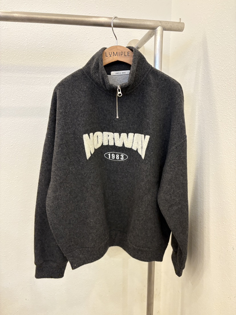 LUMIPLE東大門㊣實拍女裝新品時尚職業休閑熱賣人氣衛衣高領LUMIPLE衛衣圖色3