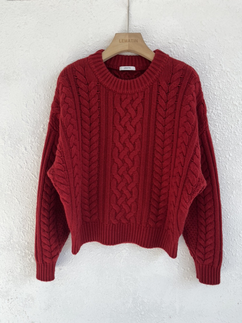 LEMATIN東大門㊣直郵女士新款25秋冬推薦職業時尚休閑熱賣毛衣LEMATIN毛衣圖色1