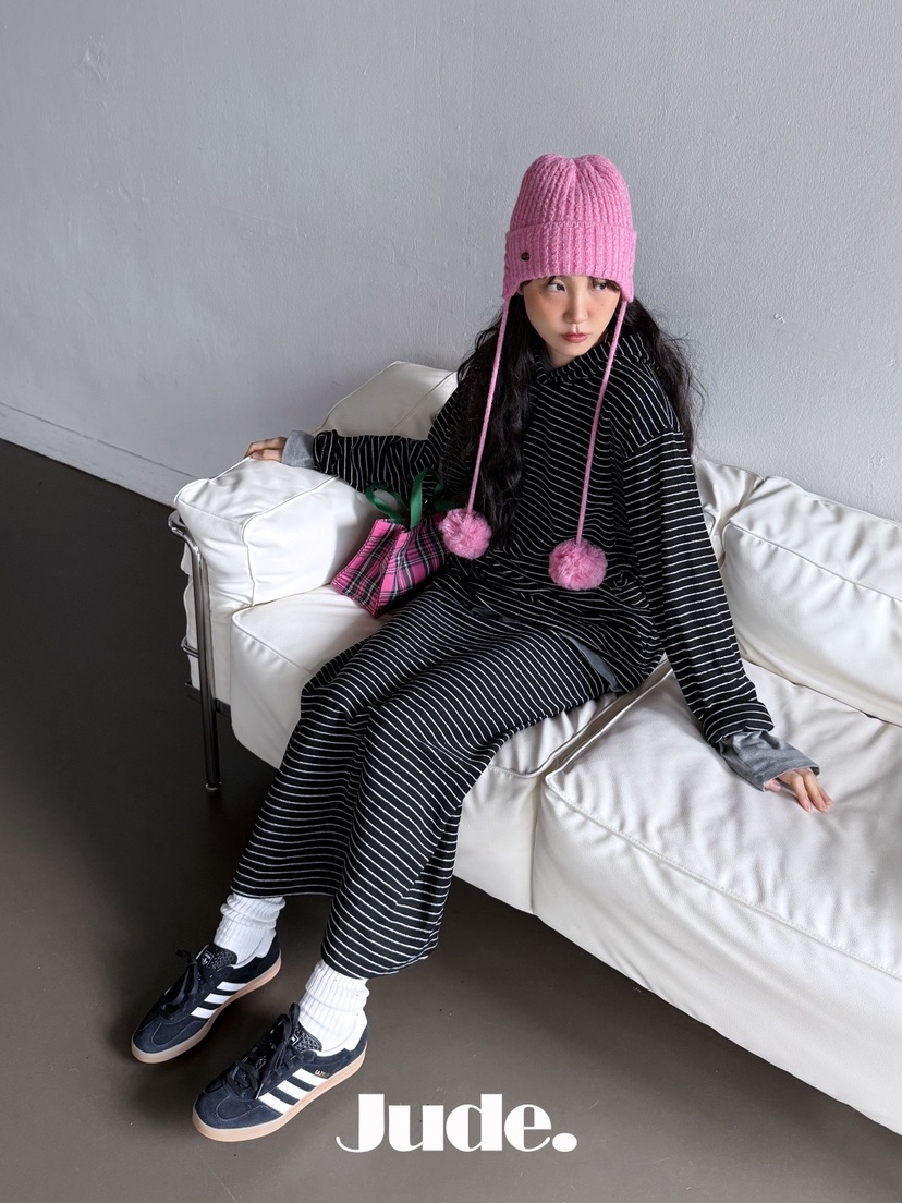 HEYJUDE東大門㊣實拍女裝新款25秋冬推薦時尚熱賣套裝連帽衫HEYJUDE套裝