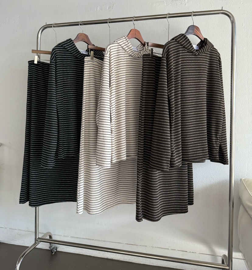 HEYJUDE東大門㊣實拍女裝新款25秋冬推薦時尚熱賣套裝連帽衫HEYJUDE套裝