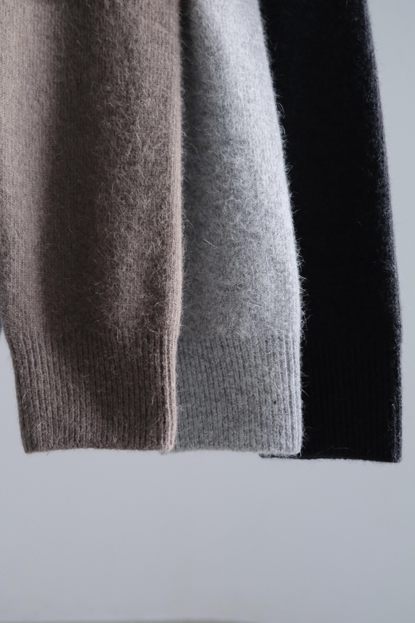 SORBET東大門㊣實拍女裝新款25秋冬推薦休閑熱賣針織衫開衫SORBET/flat white針織衫