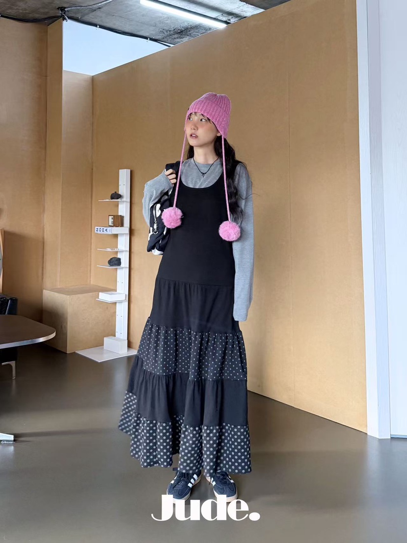 HEYJUDE韓國直郵㊣女裝新品25秋冬熱賣推薦時尚休閑人氣連衣裙HEYJUDE連衣裙