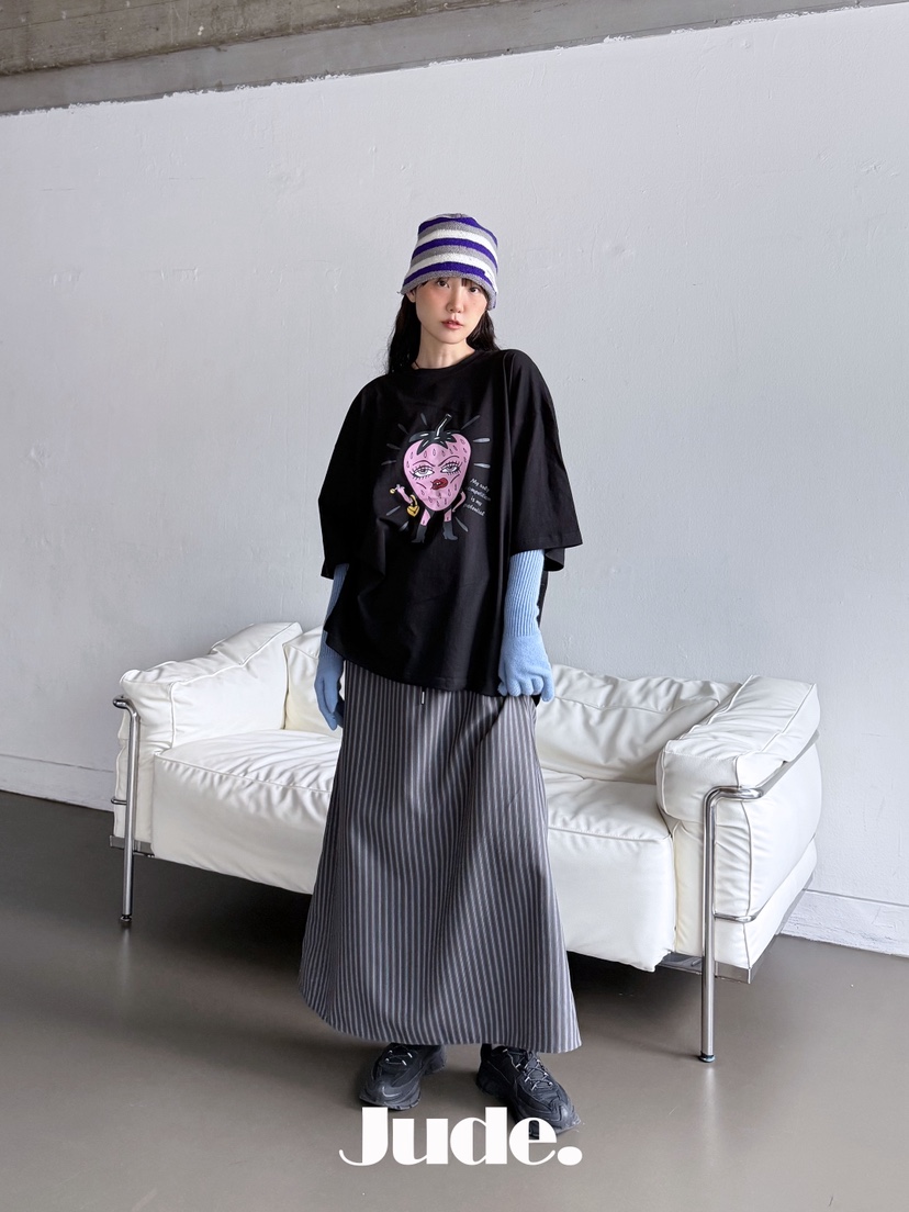 HEYJUDE東大門㊣直郵女裝新品職業休閑時尚25秋冬推薦人氣長裙HEYJUDE長裙