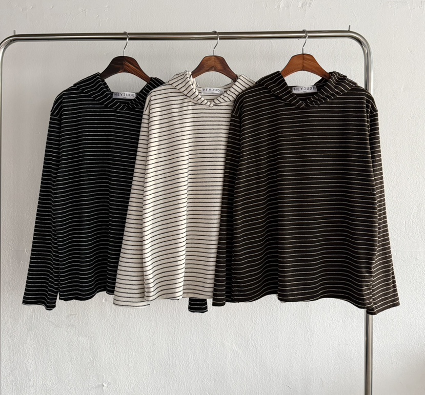 HEYJUDE東大門㊣代購女士新款推薦熱賣職業25秋冬休閑長袖T恤HEYJUDE長袖T恤