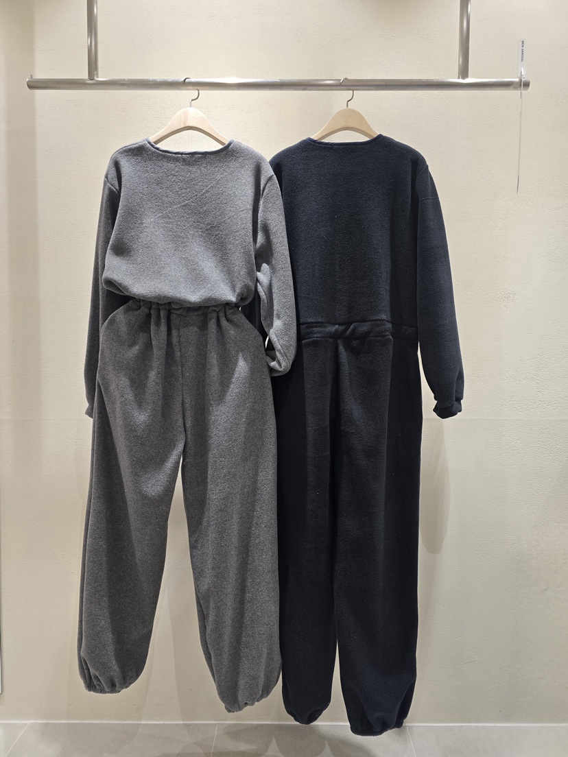 LIKEVAM東大門㊣直郵女士新款熱賣職業人氣連體褲含帽子抓絨LIKEVAM連體褲