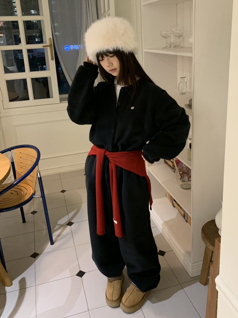 LIKEVAM東大門㊣直郵女士新款熱賣職業人氣連體褲含帽子抓絨LIKEVAM連體褲