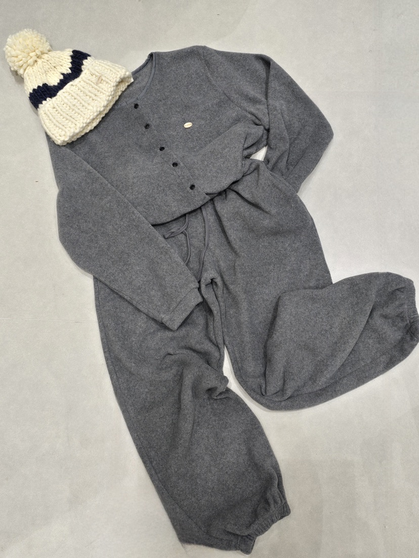 LIKEVAM東大門㊣直郵女士新款熱賣職業人氣連體褲含帽子抓絨LIKEVAM連體褲圖色2