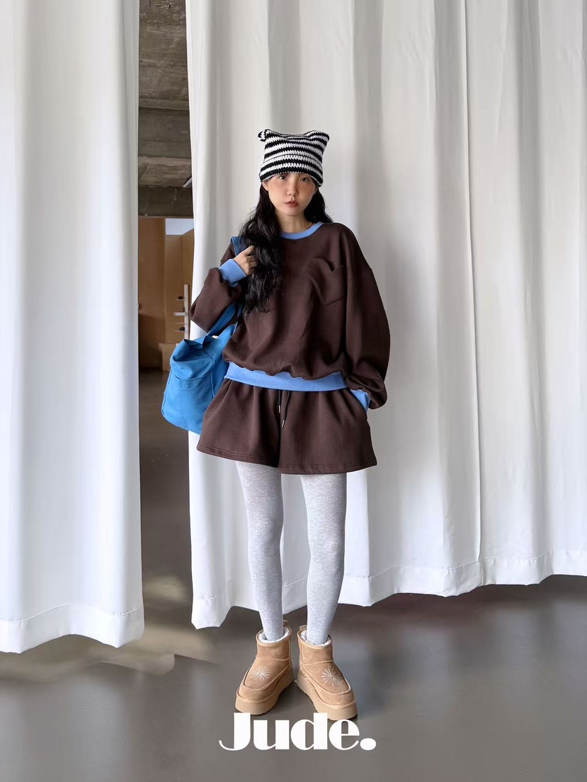 HEYJUDE東大門㊣實拍女士新款職業25秋冬休閑推薦人氣時尚短褲HEYJUDE短褲