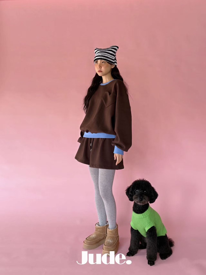 HEYJUDE韓國直郵㊣女士新款時尚推薦職業人氣休閑熱賣25秋冬衛衣HEYJUDE衛衣