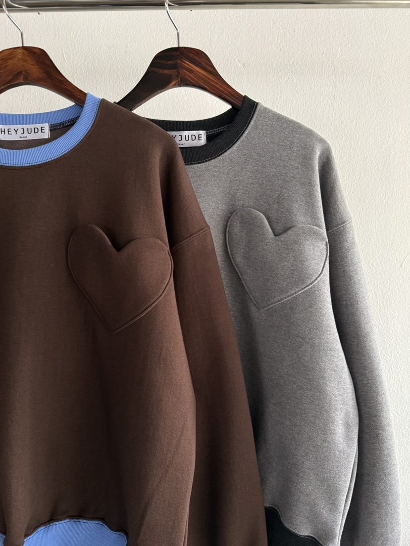 HEYJUDE韓國直郵㊣女士新款時尚推薦職業人氣休閑熱賣25秋冬衛衣HEYJUDE衛衣