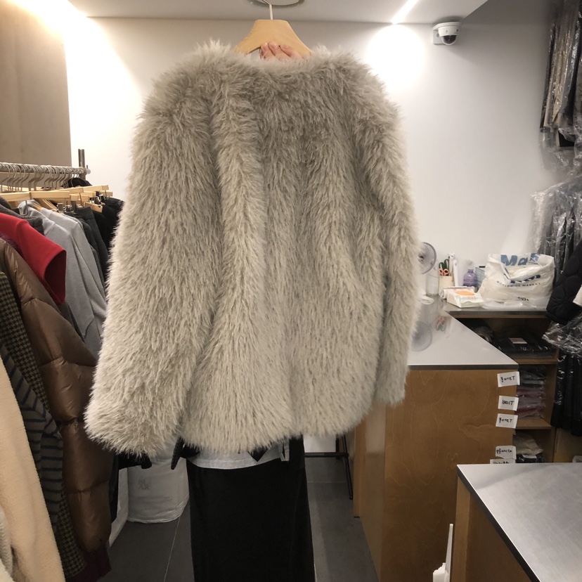 BLAIR韓國代購㊣女士新款人氣休閑職業25秋冬時尚熱賣夾克皮草BLAIR seoul夾克