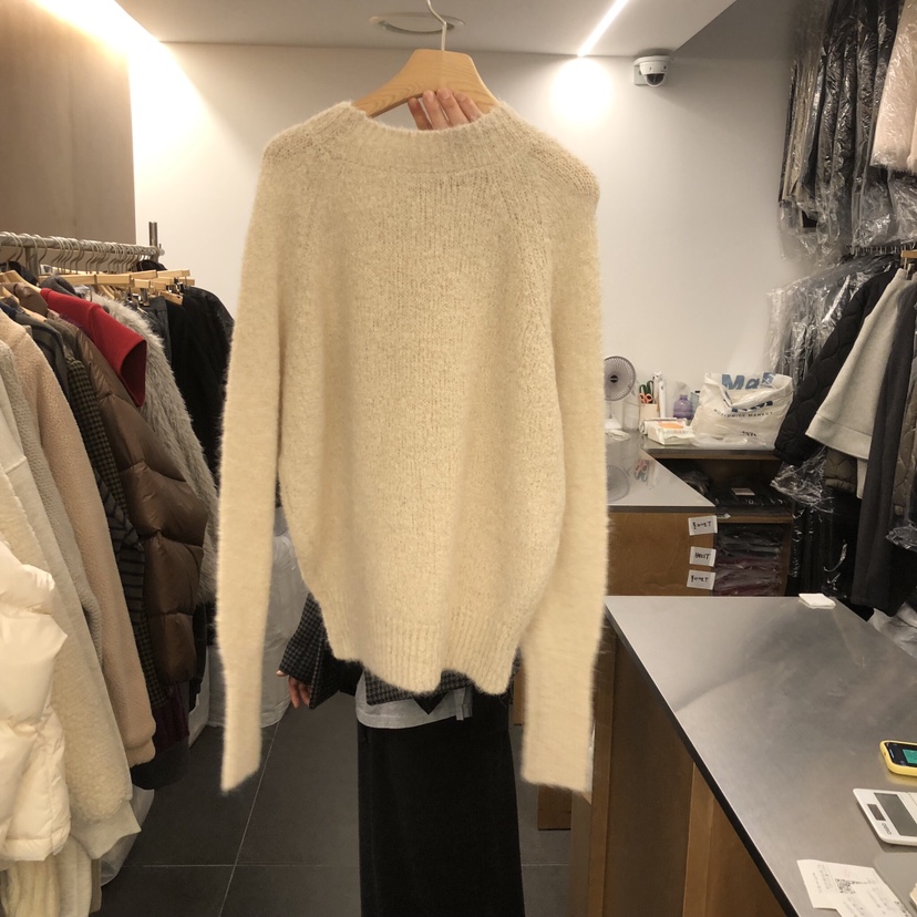 BLAIR韓國直郵㊣女士新款時尚推薦休閑熱賣25秋冬毛衣馬海毛BLAIR seoul毛衣