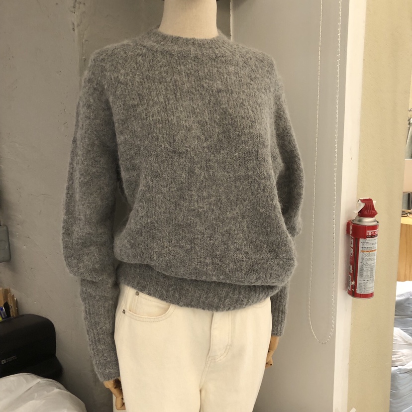 BLAIR韓國直郵㊣女士新款時尚推薦休閑熱賣25秋冬毛衣馬海毛BLAIR seoul毛衣圖色1