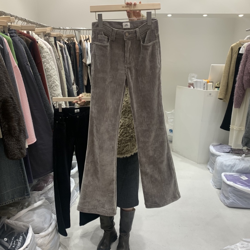 FRE韓國代購㊣女裝新品熱賣推薦休閑職業時尚人氣25秋冬休閑褲FRE休閑褲圖色1