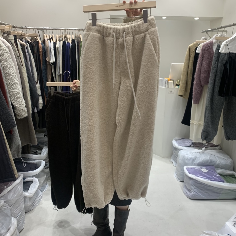 FRE韓國代購㊣女裝新品職業熱賣人氣25秋冬休閑時尚推薦休閑褲FRE休閑褲圖色2