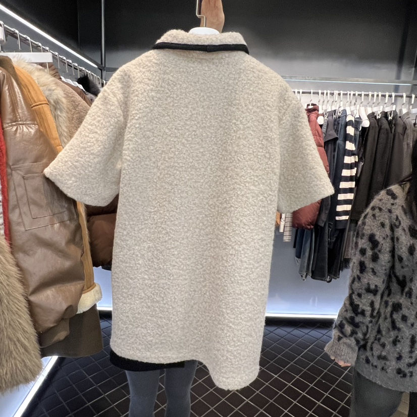 OUS/INCH-L韓國代購㊣女士新款休閑推薦25秋冬職業連衣裙OUS/INCH連衣裙