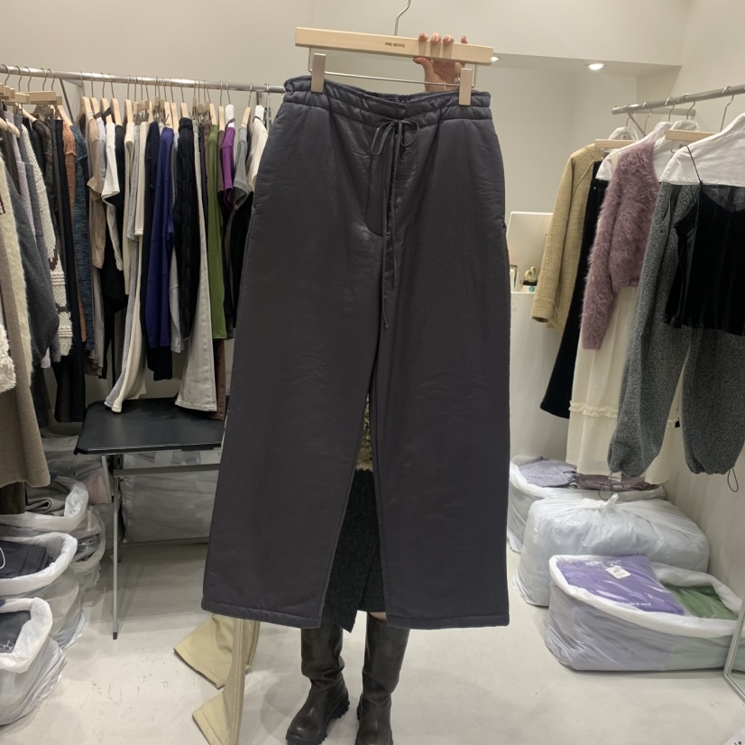 FRE東大門㊣實拍女裝新品休閑時尚熱賣25秋冬人氣休閑褲填充FRE休閑褲圖色2