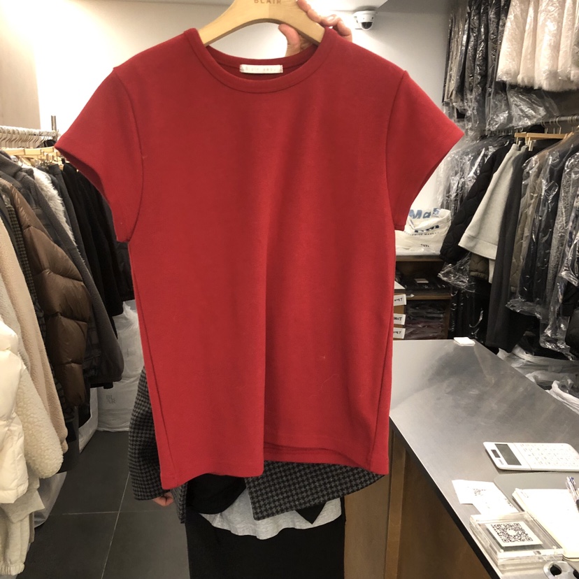 BLAIR東大門㊣代購女士新品人氣休閑熱賣25秋冬時尚推薦T恤BLAIR seoulT恤圖色2